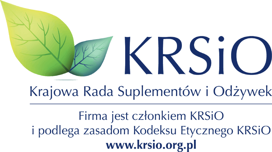 Krajowa Rada Suplementów i Odżywek Odznaka członkostwa Krajowej Rady Suplementów i Odżywek
