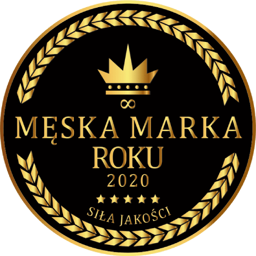 Męska Marka Roku Odznaka Męska Marka Roku