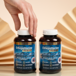 Suplement diety OmegaMarine Premium to wysokiej jakości źródło kwasów omega-3 z witaminą D, wspierające zdrowie serca, mózgu, wzroku i odporności.