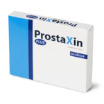 Opakowanie suplementu diety ProstaXin Plus zawiera 60 tabletek wspierających zdrowie prostaty.