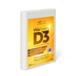 Suplement diety VitaSolaris D3 2000 IU wspiera układ odpornościowy i zdrowe kości, dostępny w opakowaniu z 360 tabletkami.