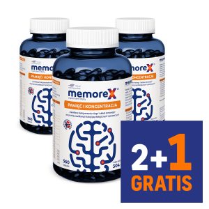 MemoreX® (2+1 GRATIS) - 1080 kapsułek (2+1 GRATIS)