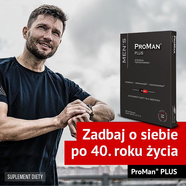 Baner Proman ze smartwatchem