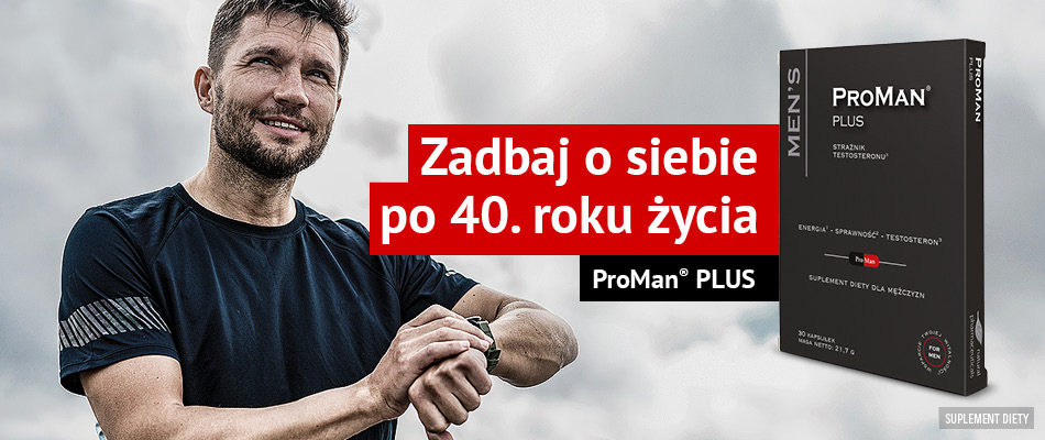 Baner Proman ze smartwatchem